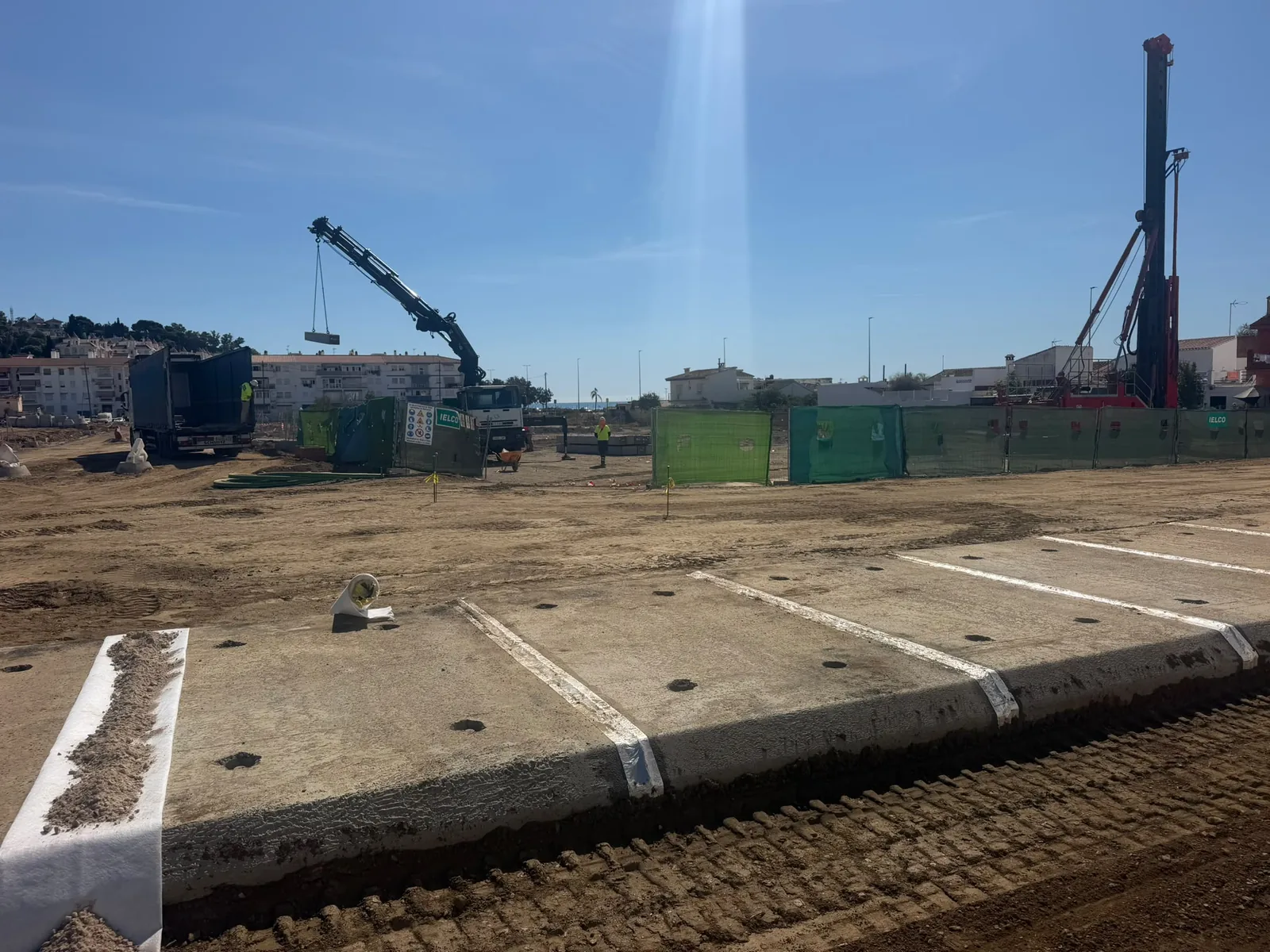 Avance de las obras en septiembre de 2026