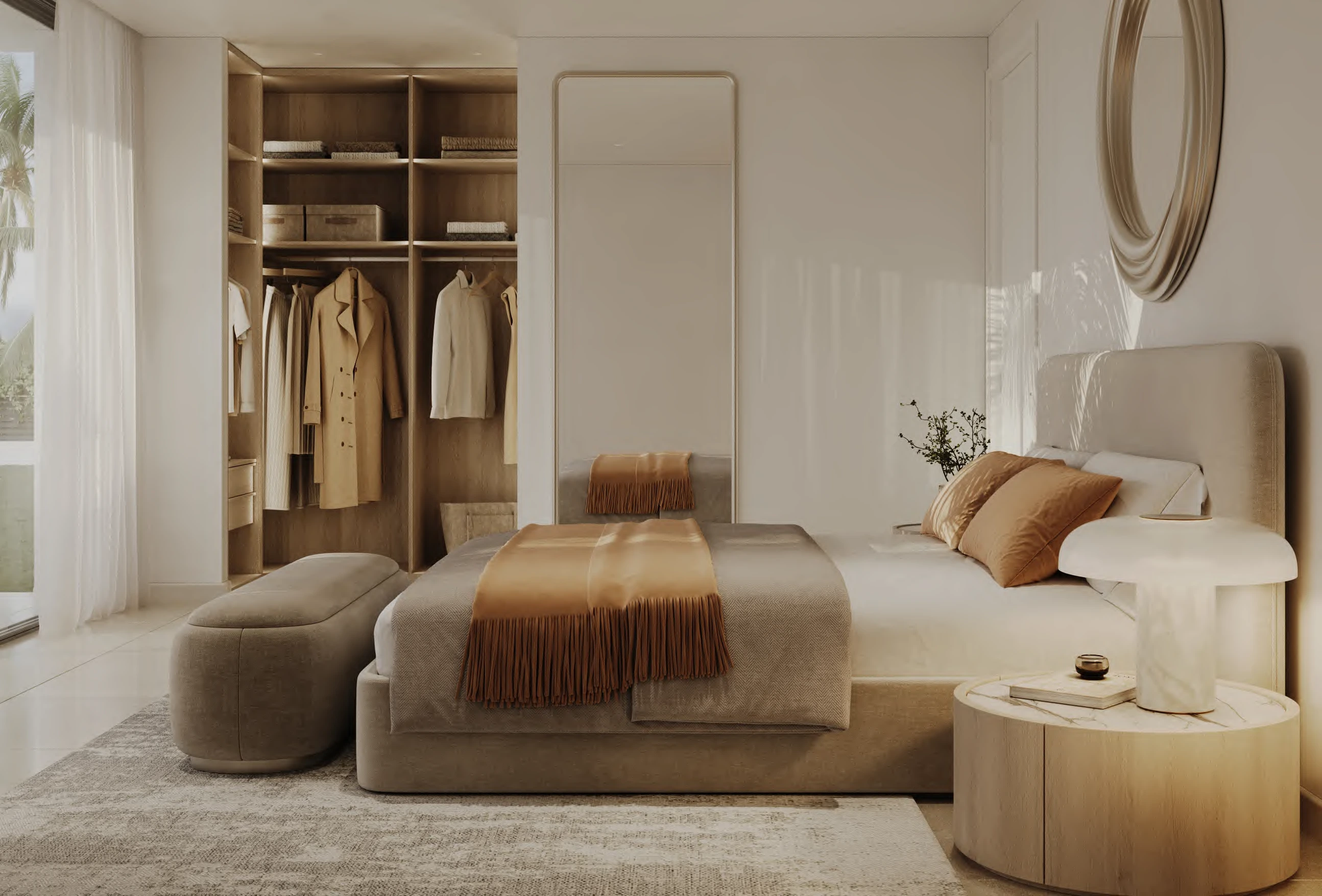 Dormitorio principal con vestidor