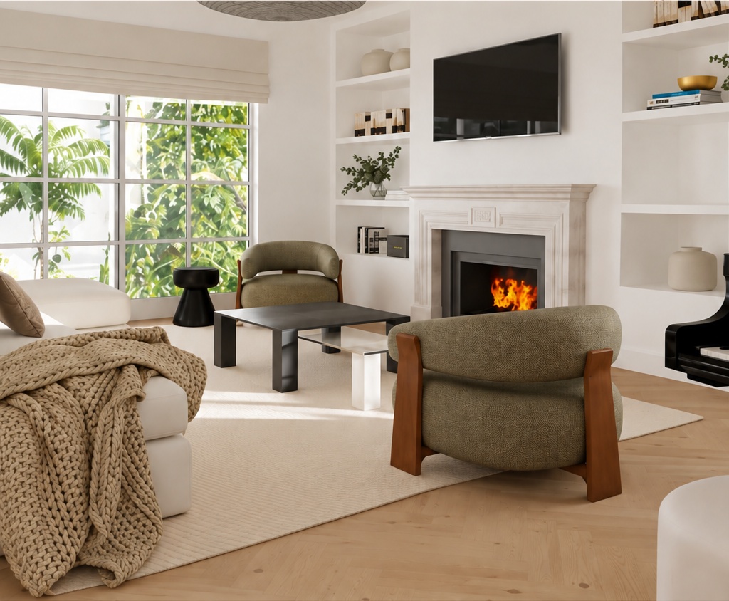 Interior de la colaboración con kave home