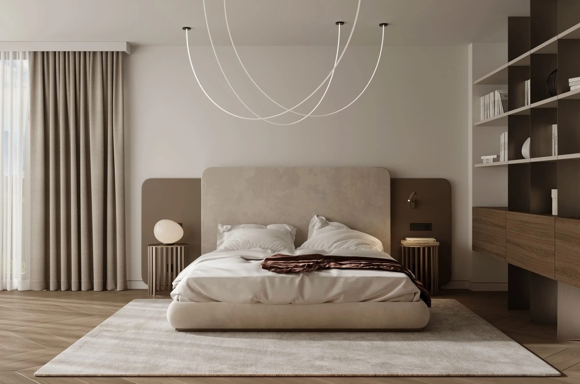 Concepto de interiorismo de la villa · vista 18